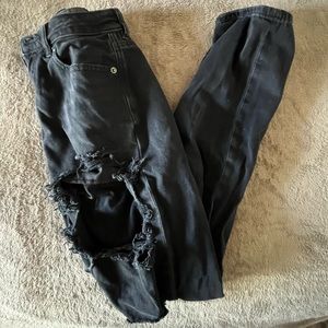 American eagle black jeans